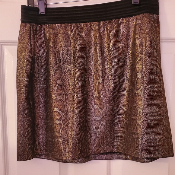 Cheetah Print Mini Skirt - Picture 1 of 1
